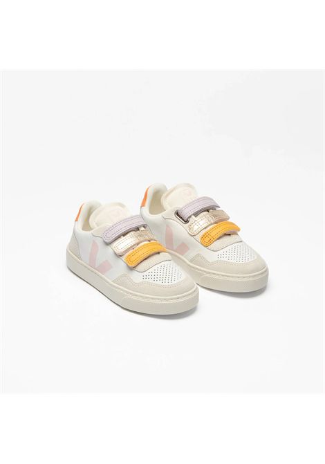 Sneakers con logo VEJA | SX2021009CMULTICOLR WHITE PETALE